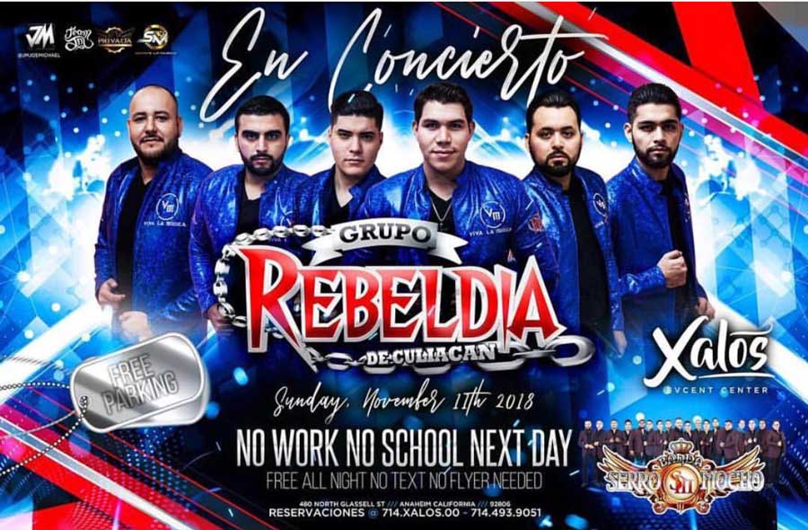Grupo Rebeldia en Concierto